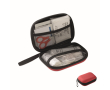 EHBO-kit in harde kunststof koffer kleur rood