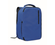 Cabinerugzak van RPET-polyester met trolleyband 15'' kleur koningsblauw