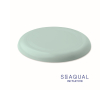 Frisbee van oceaanplastic van 21 cm voor bedrukking kleur lichtblauw