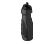 Lekvrije sportfles met stevige grip 700 ml kleur zwart