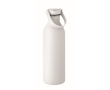 Roestvrijstalen fles met rubberafwerking 500ml kleur wit