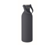 Roestvrijstalen fles met rubberafwerking 500ml kleur marineblauw