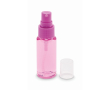 Lichaamssprayflacon met verstuiver en dop 30 ml kleur doorzichtig roze