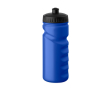 Druppvrije sportfles van kunststof met goede grip 500ml kleur blauw