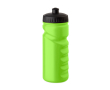 Druppvrije sportfles van kunststof met goede grip 500ml kleur neon groen