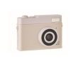 Oplaadbare compacte digitale camera met 2\" LCD-scherm kleur beige