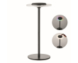 Oplaadbare LED-tafellamp met 6 uur autonomie kleur zwart