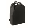 Roll-top RPET laptoprugzak met elastisch zijvak 15'' kleur zwart