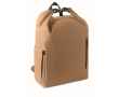 Roll-top RPET laptoprugzak met elastisch zijvak 15'' kleur khaki