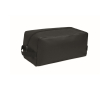 Schoenentas van RPET-polyester 600D met rits kleur zwart