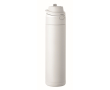 Druppelvrije dubbelwandige fles van gerecycled roestvrij staal 500 ml kleur wit