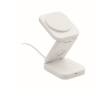 Opvouwbaar 3-in-1 draadloos laadstation met USB-C ingang 15 W kleur wit