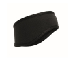 Zachte fleece hoofdband voor koude 280 g/m² kleur zwart