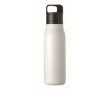 Thermosfles met handvat en makkelijk te openen dop 500 ml kleur wit