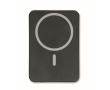 Magnetische powerbank van gerecycled aluminium 5.000mAh kleur zwart