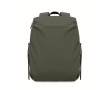 Waterafstotende nylon laptoprugzak geschikt voor 16\" kleur donkergroen