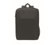 Laptoprugzak van RPET 600D met harde voorkant 15'' kleur zwart