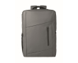 RPET-rugzak met PU-coating voor laptop tot 15'' kleur donkergrijs
