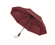 Opvouwbare automatische windbestendige polyester paraplu Ø94 kleur bordeaux