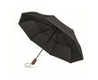 Opvouwbare automatische windbestendige polyester paraplu Ø94 kleur zwart