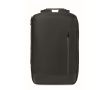 Laptoprugzak met PU-details en trolleyband 15'' kleur zwart