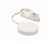 Magnetische draadloze oplader met vaste USB-C-kabel van 1 m en 25W kleur wit