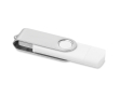 Gepersonaliseerde OTG-usb-stick met Type-C-verbinding Techmate OTG-C kleur wit