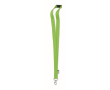Lanyard van RPET met metalen karabijnhaak bedrukken, 20 mm kleur limoen groen