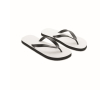 Zwarte slippers met sublimatiebedrukking - Beach Sublim kleur zwart