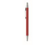 Eco pennen met logo van gerecycled aluminium Recycled Arial kleur rood