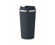 Thermosbeker relatiegeschenk anti-lekfunctie 510ml Elegant XL kleur marineblauw