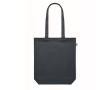 Biologische canvas tas bedrukken 270 g/m2 Eco Strong Colors kleur marineblauw
