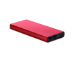 Powerbank met USB type C en snelladen 10.000 mAh Duo kleur bordeaux
