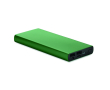 Powerbank met USB type C en snelladen 10.000 mAh Duo kleur donkergroen