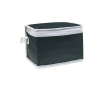 Non-woven koeltas voor 6 blikjes 80 g/m² Basic Style kleur zwart