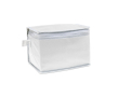 Non-woven koeltas voor 6 blikjes 80 g/m² Basic Style kleur wit