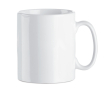 Witte keramische mok, speciaal voor sublimatie, 300 ml kleur wit