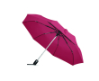 Bedrukte automatische en winddichte pongee paraplu 190T Ø97 Uptown kleur bordeaux