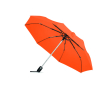 Bedrukte automatische en winddichte pongee paraplu 190T Ø97 Uptown kleur oranje