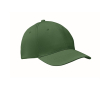 Voordelige baseball cap met logo ColorCap kleur donkergroen