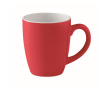 Gekleurde keramische mokken 290 ml ColorTrend kleur rood