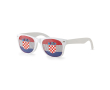 Bril met vlagontwerp bedrukken Fanclub kleur wit/blauw