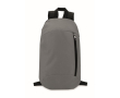 Rugzak personaliseren met logo van polyester Slim kleur donkergrijs
