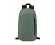 Rugzak personaliseren met logo van polyester Slim kleur donkergroen