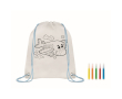 Non-woven tasjes 80 g/m2 voor diverse kleuren Color Fun kleur lichtblauw