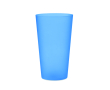 Hard plastic bekers bedrukken van 500 ml Concert kleur doorzichtig blauw