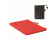 Sporthanddoeken bedrukken met RPET fitnesshoes kleur rood