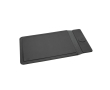 Eco‑laptophoes met ritssluiting en magnetisch opladen 15,6\" Swiss Peak kleur zwart