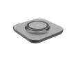 Magnetische draadloze laadstandaard 25W met USB-C-kabel kleur grijs