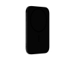 Ultradunne powerbank van 4 mm met draadloos laden 3000 mAh kleur zwart